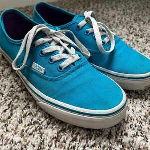 Blue Vans Shoes
